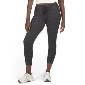 MICHAEL STARS Black Made In Usa Thermal Berkley Joggers